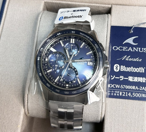 Casio oceanus ocw - oceanus, ocw-s7000ra-2ajf