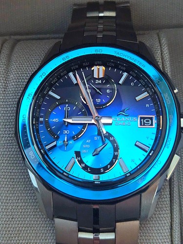 Orologio casio oceanus manta - casio,