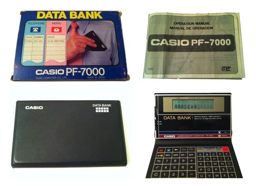Casio 7000 data - 7000, bank