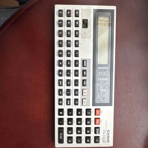 Casio 7000p calcolatrice - casio, fx-7000p